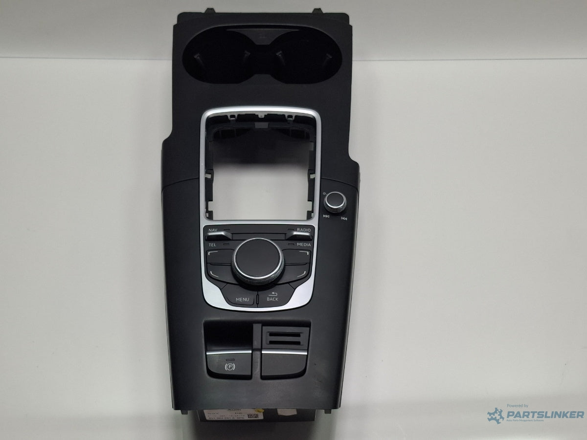 Consola centrala cu suport pahare AUDI A3 Sportback 8VA, 8VF 2012 - > TDI CLHA 8V0919614B , 8V1864261A