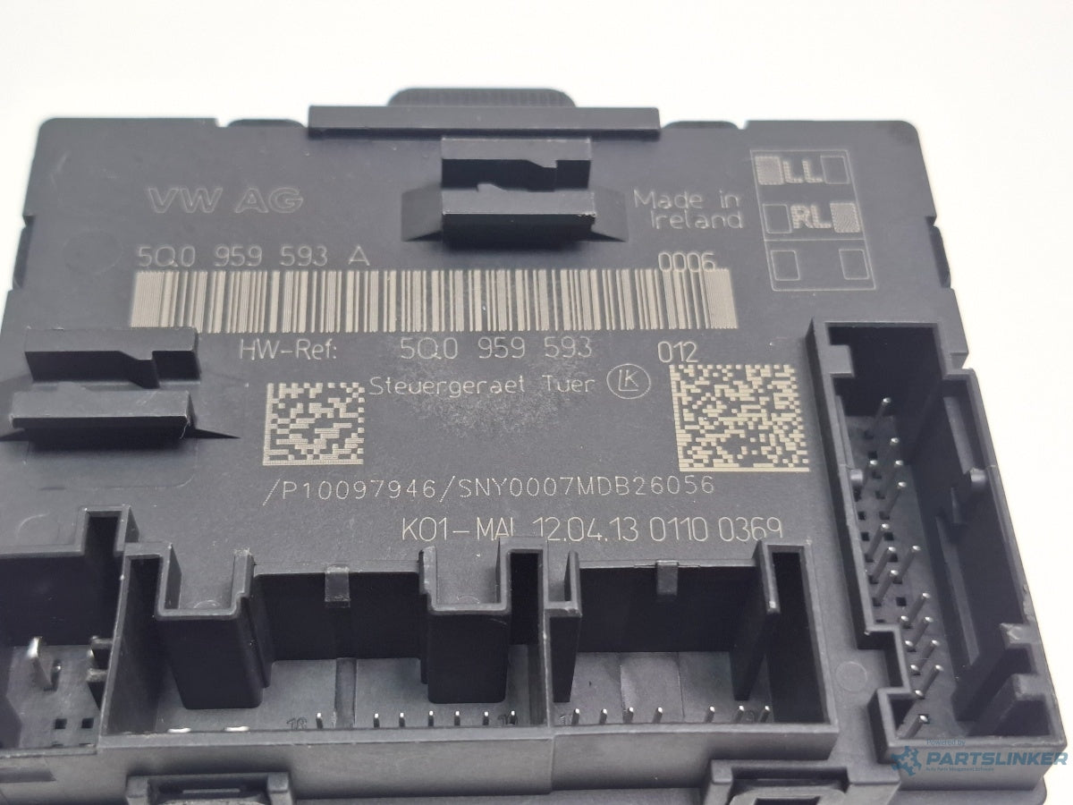 Modul usa stanga fata AUDI A3 Sportback 8VA, 8VF 2012 - > TDI CLHA 5Q0959593A