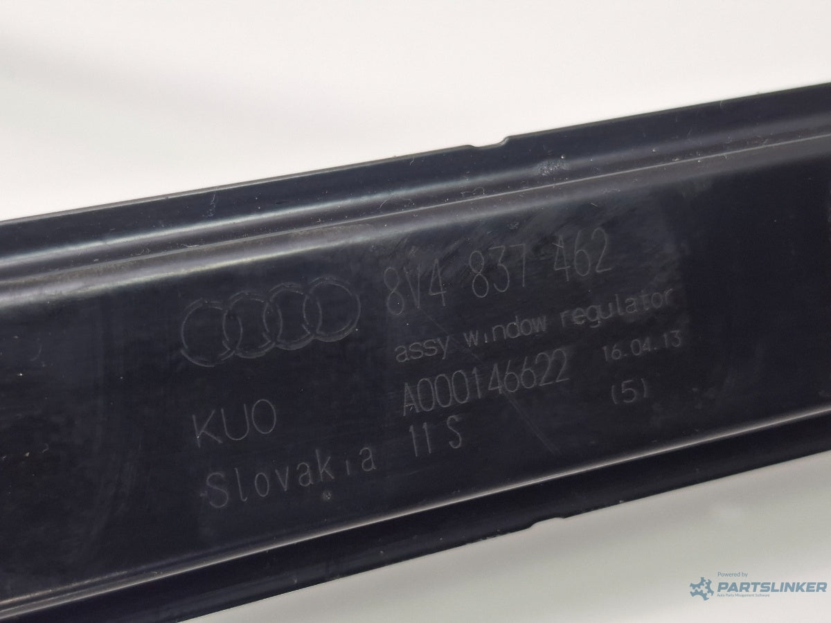 Macara geam dreapta fata AUDI A3 Sportback 8VA, 8VF 2012 - > TDI CLHA 8V4837462