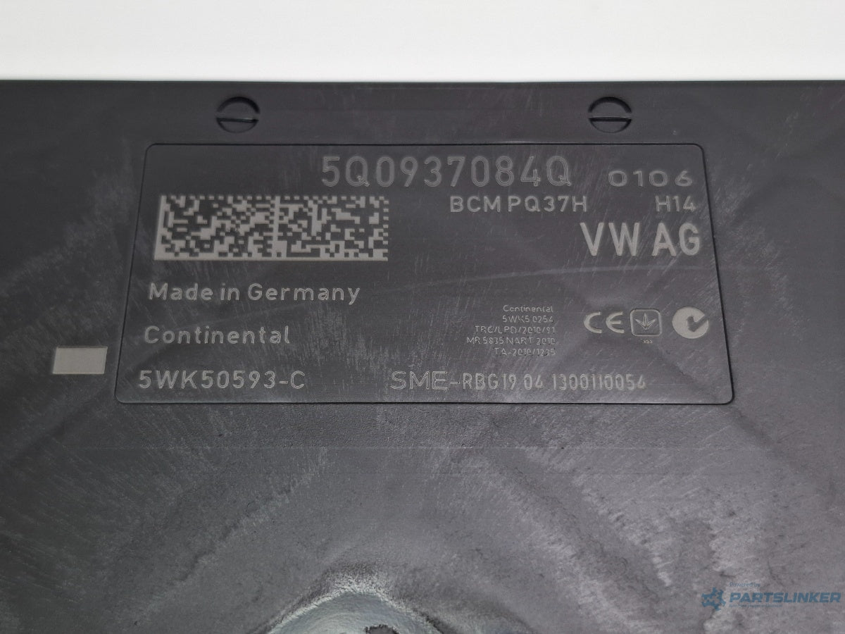 Modul confort AUDI A3 Sportback 8VA, 8VF 2012 -2018 Continental 5WK50593C 5Q0937084Q