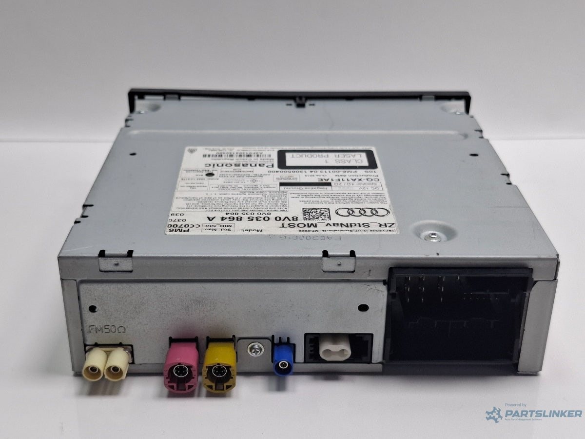 Player CD/DVD sistem navigatie AUDI A3 Sportback 8VA, 8VF 2012 - 2018 ,  8V0035864A