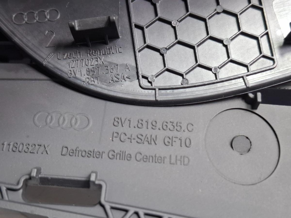 Ornament plansa bord AUDI A3 Sportback 8VA, 8VF 2012 - > TDI CLHA 8V1857367A , 8V1819635C