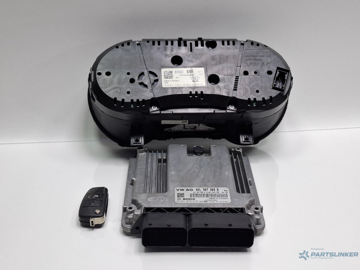 Kit pornire AUDI A3 Sportback 8VA, 8VF 2012 - > TDI CLHA BOSCH 0281018510 8V0920870B , 04L907309B
