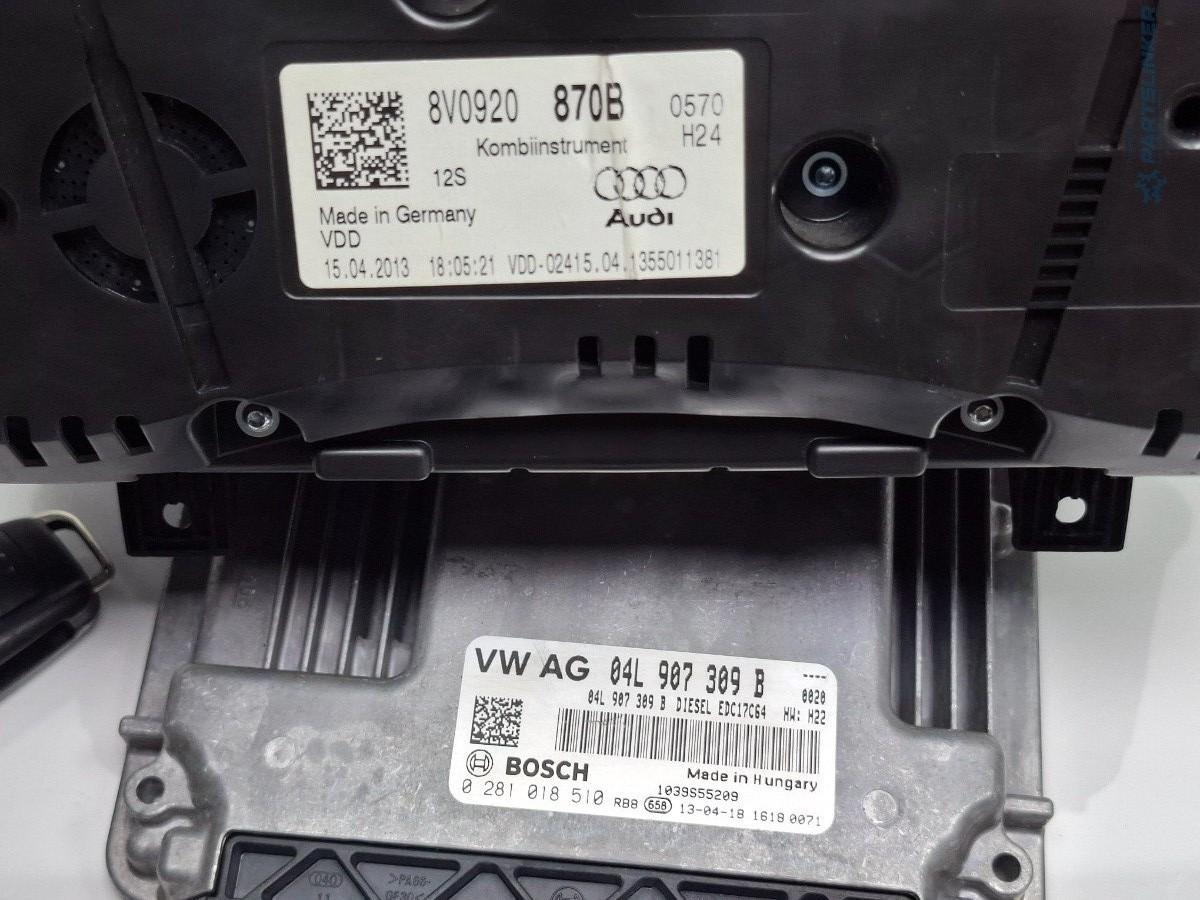 Kit pornire AUDI A3 Sportback 8VA, 8VF 2012 - > TDI CLHA BOSCH 0281018510 8V0920870B , 04L907309B