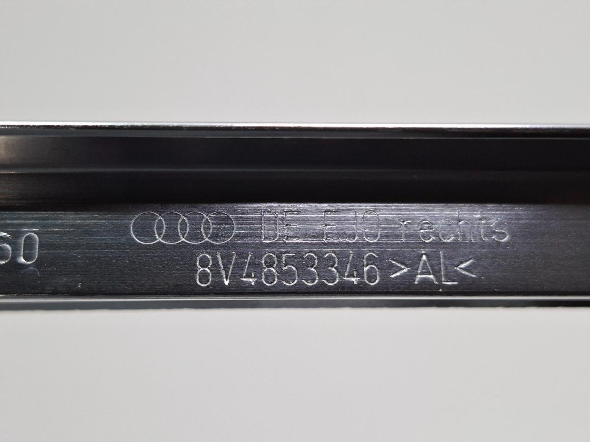 Ornament crom geam fix dreapta spate AUDI A3 Sportback 8VA, 8VF 2012 - > TDI CLHA 8V4853346