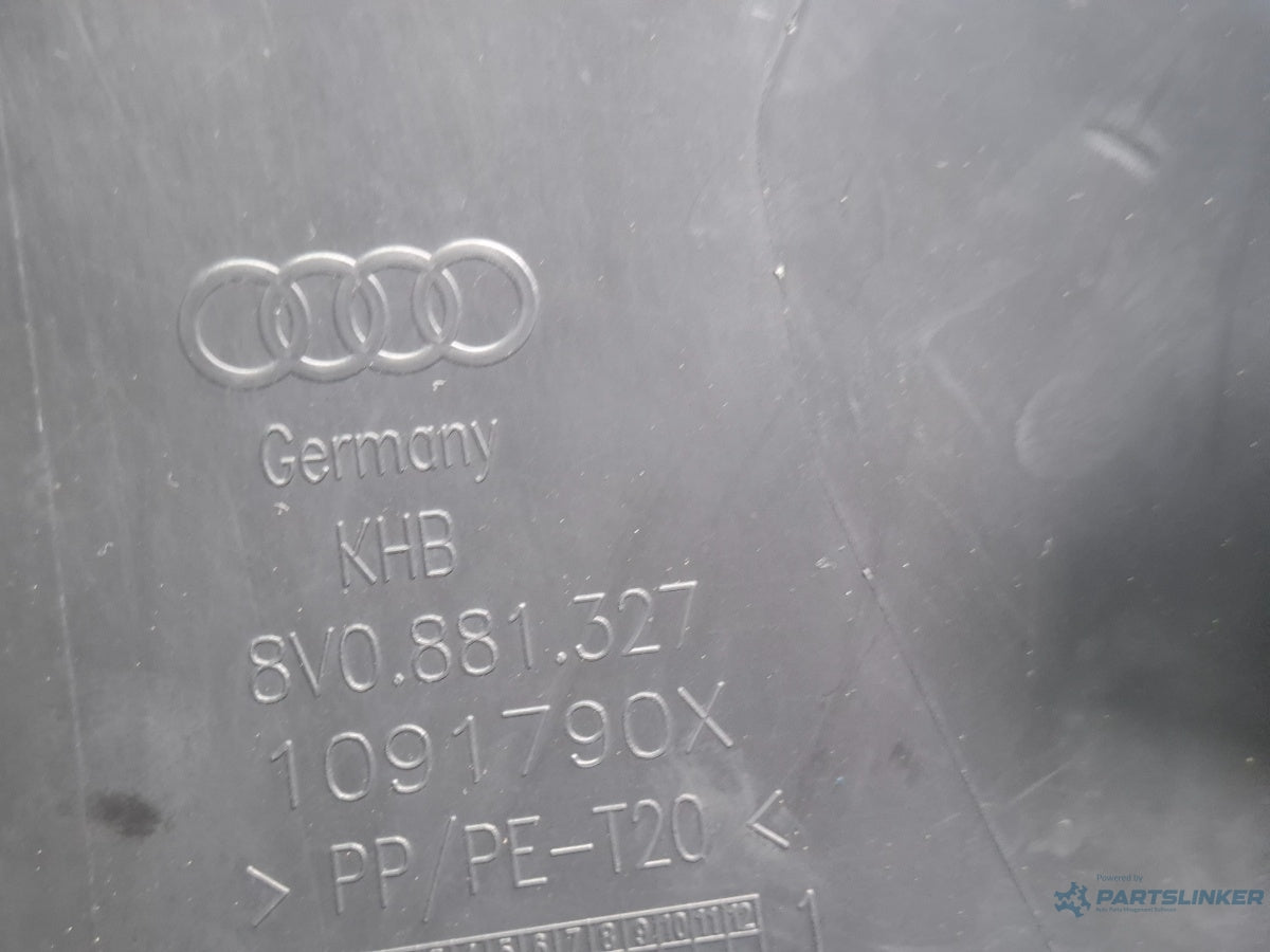 Ornament scaun stanga fata AUDI A3 Sportback 8VA, 8VF 2012 - > TDI CLHA 8V0881327