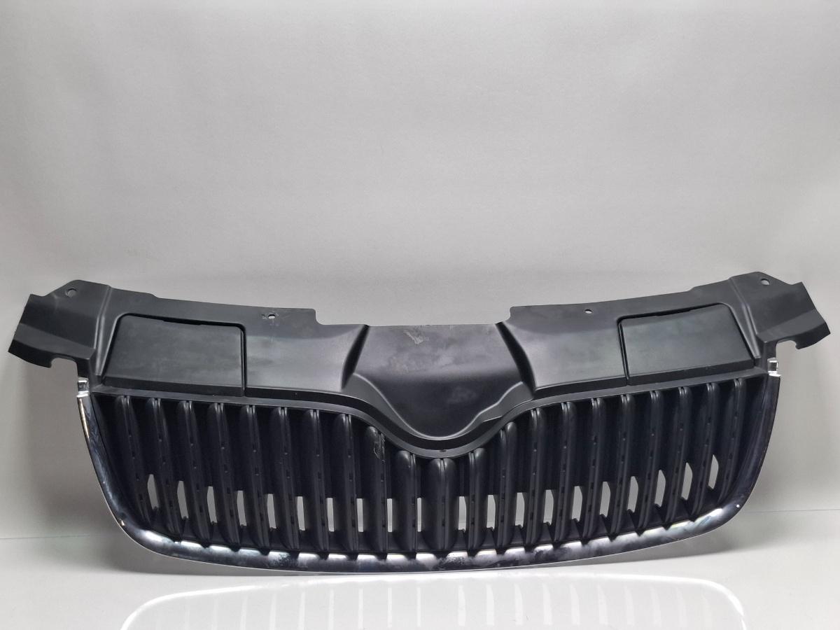 Grila bara centrala fata SKODA FABIA II 542 2006 - 2014 1.2 1.2 BBM, CHFA 5J0853668A