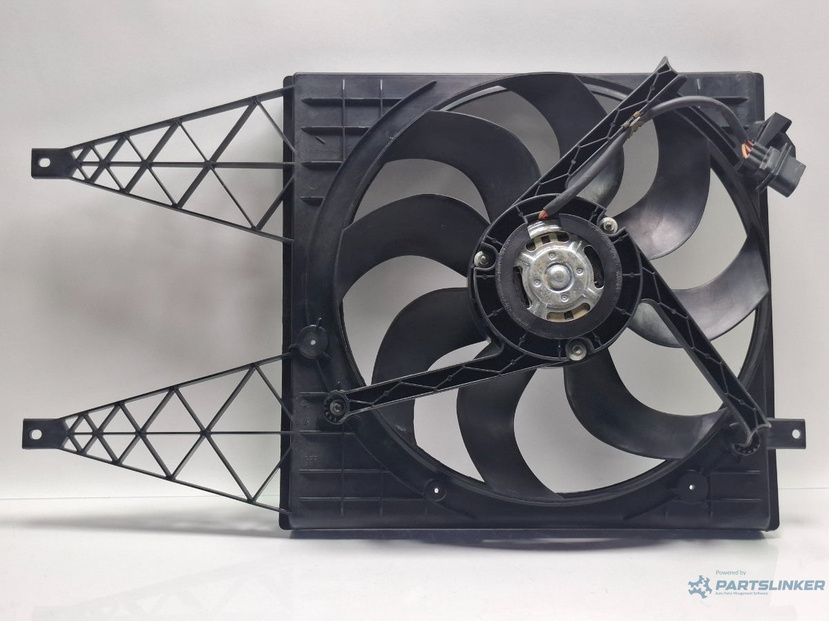 Electroventilator SKODA FABIA II 542 2006 - 2014 1.2 1.2 BBM, CHFA  6Q0121207N