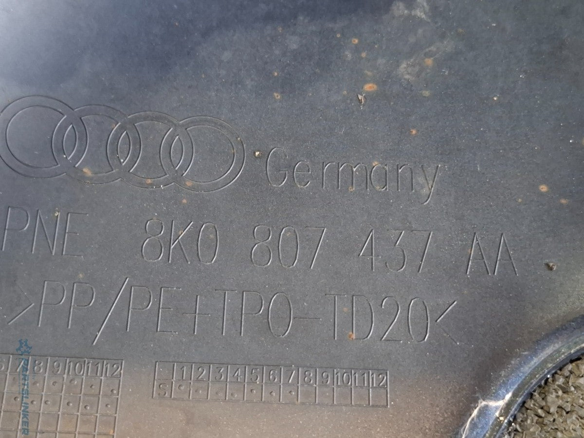 Bara fata cu gauri de senzori  AUDI A4 IV 8K2, B8 2012 - 2015 Facelift  8K0807437M albastru LX5R