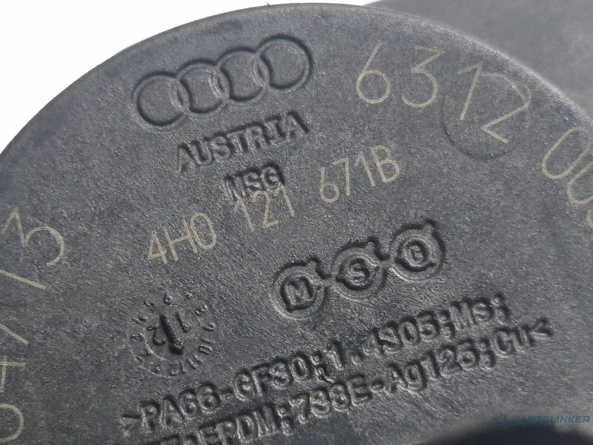 Pompa recirculare apa AUDI A4 IV 8K2, B8 2007 - 2015 TDI CAGB, CJCB, CSUB 4H0121671B