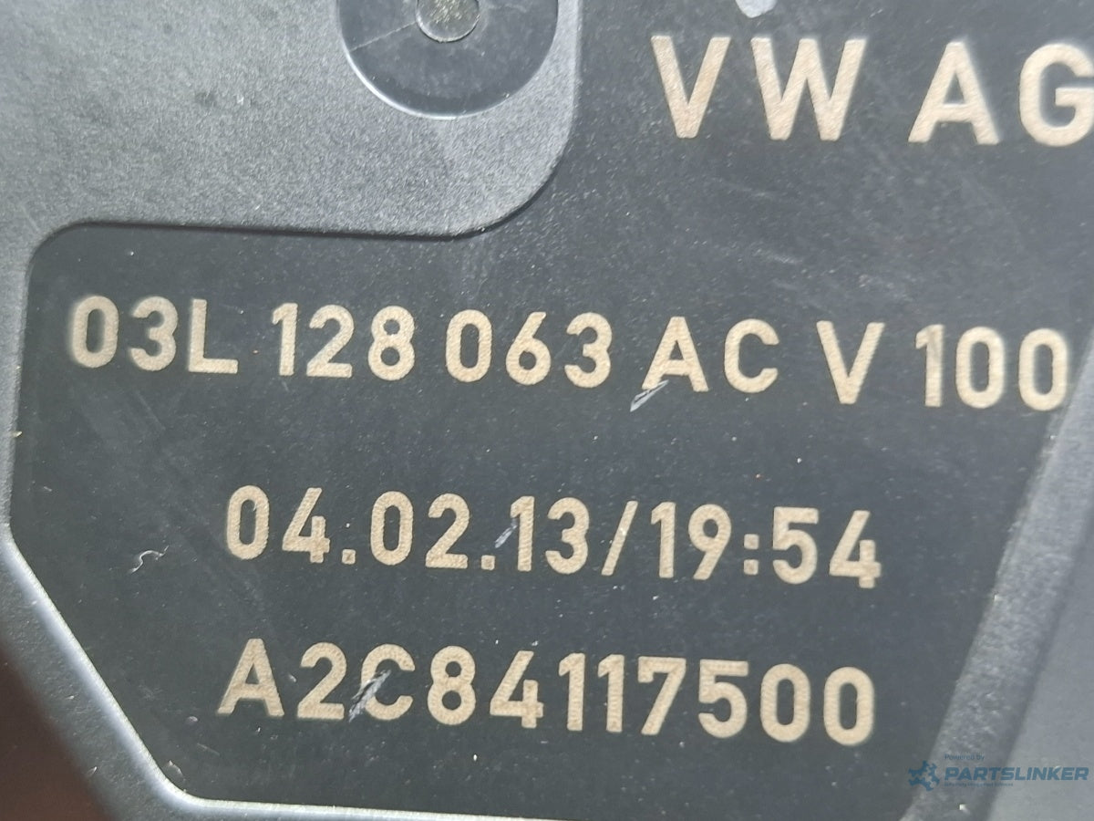 Clapeta acceleratie AUDI A4 IV 8K2, B8 2007 - 2015 TDI CAGB, CJCB, CSUB 03L128063AC