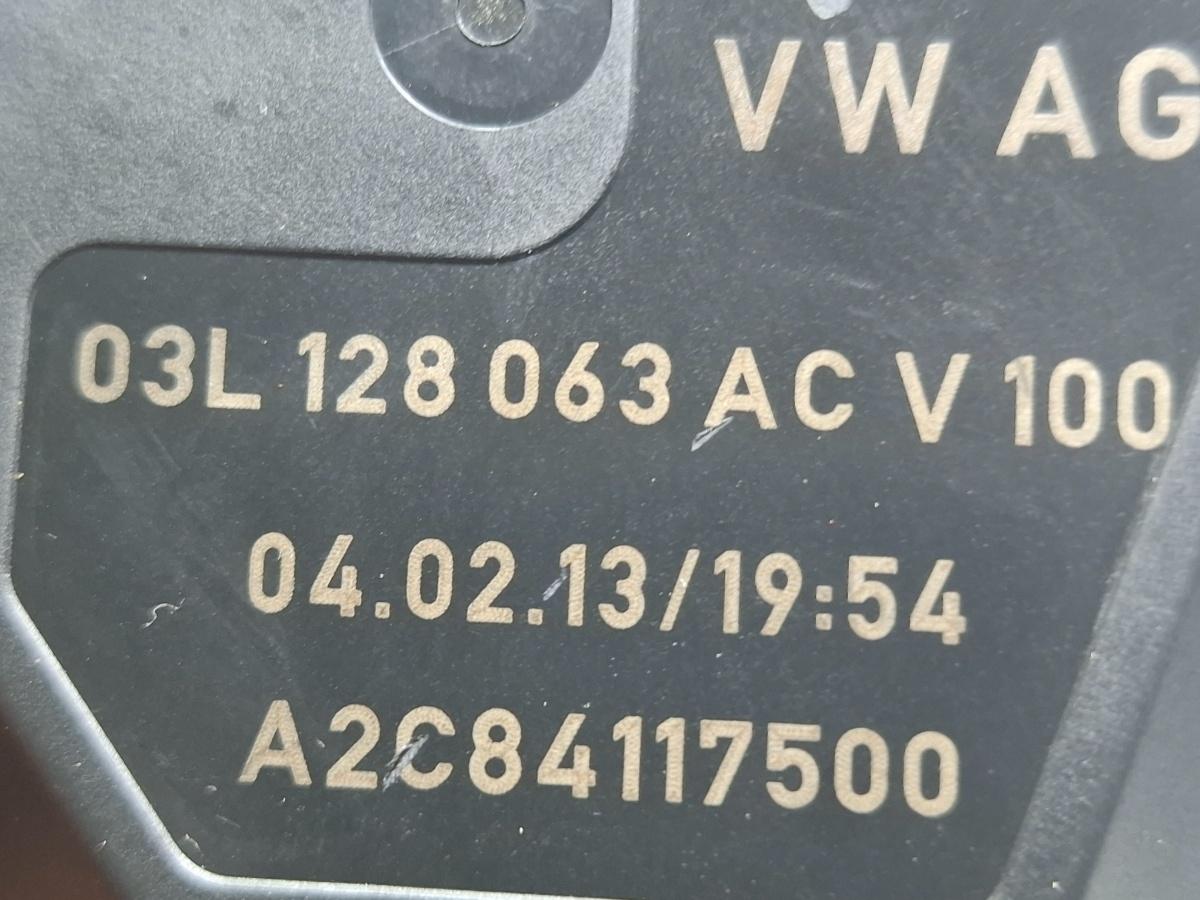 Clapeta acceleratie AUDI A4 IV 8K2, B8 2007 - 2015 TDI CAGB, CJCB, CSUB 03L128063AC