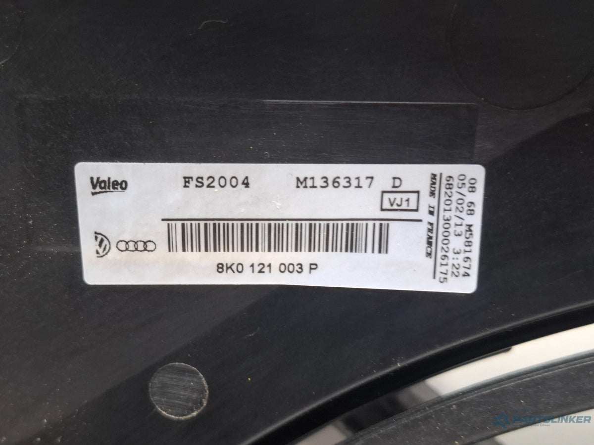 Electroventilatoare GMV AUDI A4 IV 8K2, B8 2007 - 2015 TDI CAGB, CJCB, CSUB 8K0121003P