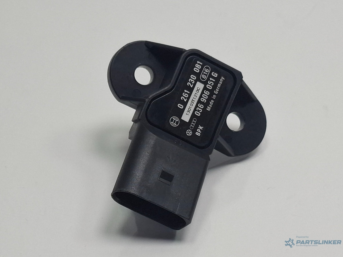 Senzor MAP AUDI A4 IV 8K2, B8 2007 - 2015 TDI CAGB, CJCB, CSUB BOSCH 0261230081 036906051G