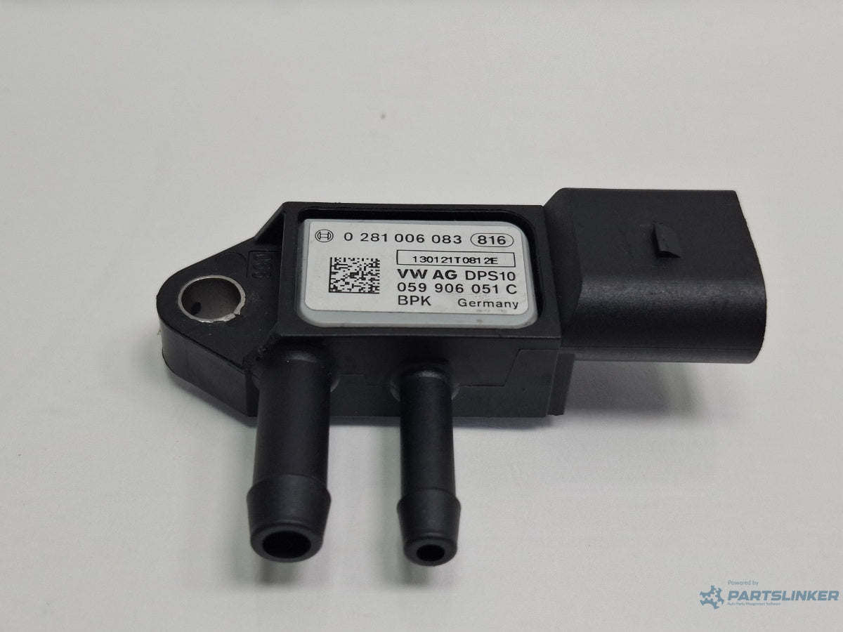 Senzor presiune gaze AUDI A4 IV 8K2, B8 2007 - 2015 TDI CAGB, CJCB, CSUB BOSCH 0281006083 059906051C