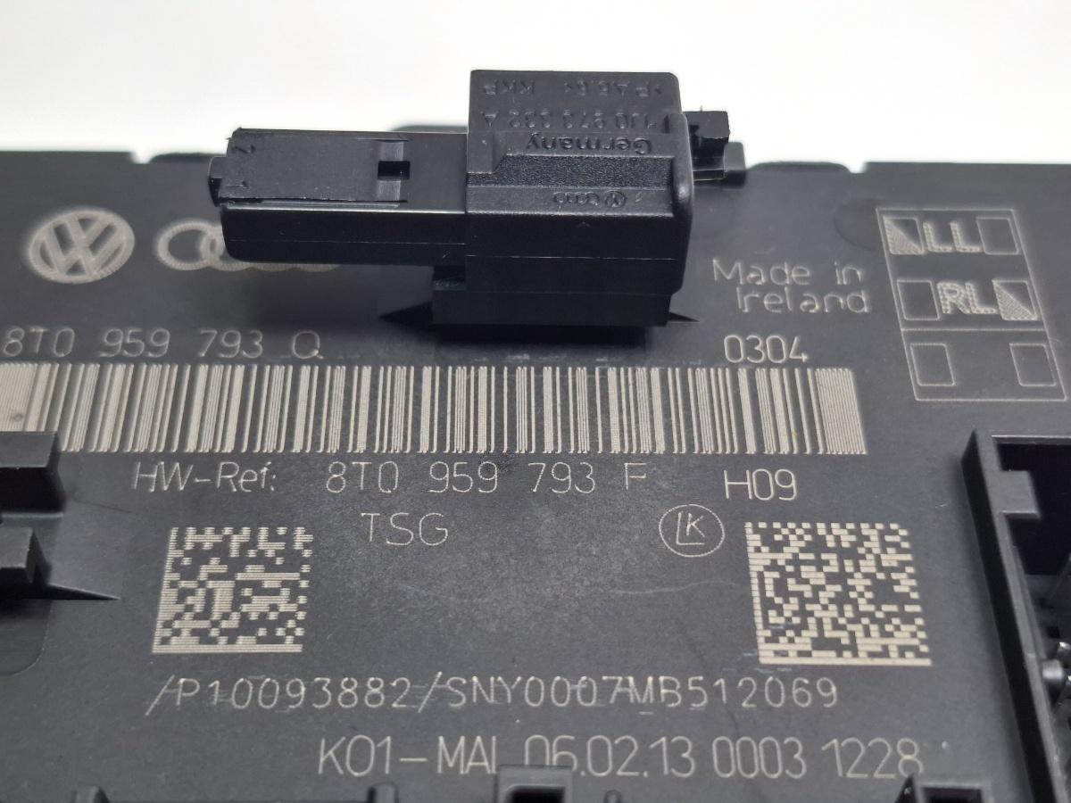Modul usa stanga fata AUDI A4 IV 8K2, B8 2007 - 2015 TDI CAGB, CJCB, CSUB 8T0959793Q , 8T0959793F