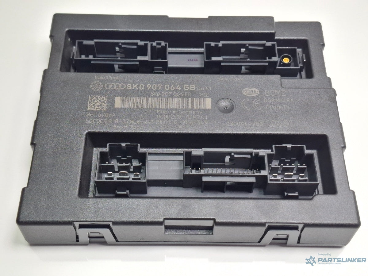 Modul confort AUDI A4 IV 8K2, B8 2007 - 2015 TDI CAGB, CJCB, CSUB 8K0907064GB