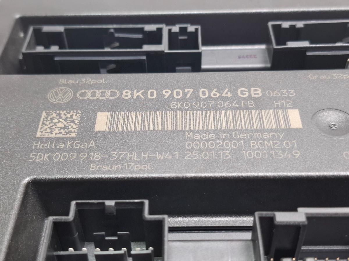 Modul confort AUDI A4 IV 8K2, B8 2007 - 2015 TDI CAGB, CJCB, CSUB 8K0907064GB