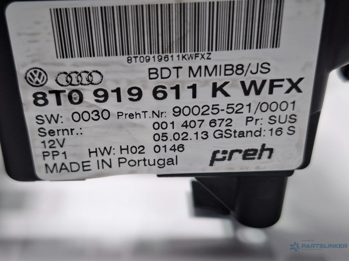 Consola navigatie AUDI A4 IV 8K2, B8 2007 - 2015 TDI CAGB, CJCB, CSUB 8T0919611K