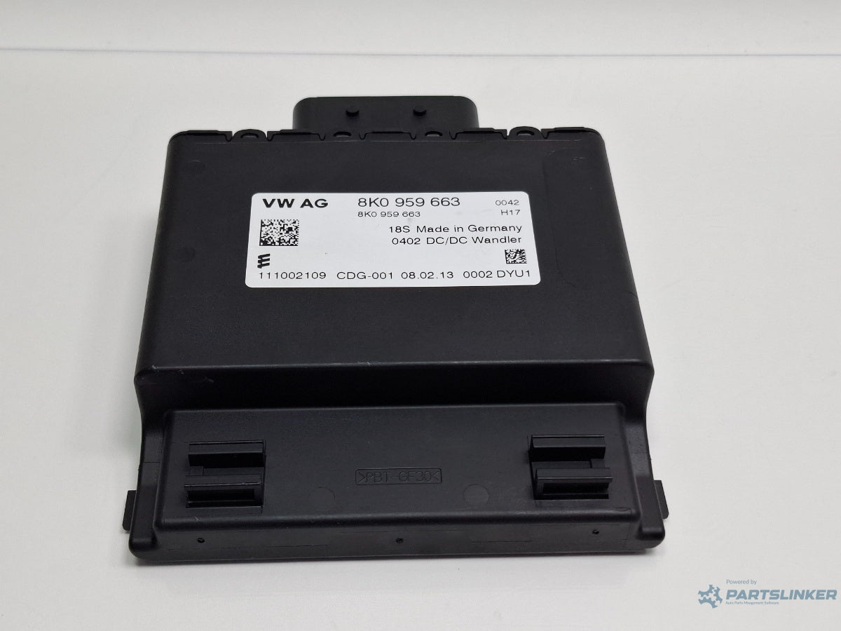 Modul stabilizator tensiune AUDI A4 IV 8K2, B8 2007 - 2015 TDI CAGB, CJCB, CSUB 8K0959663