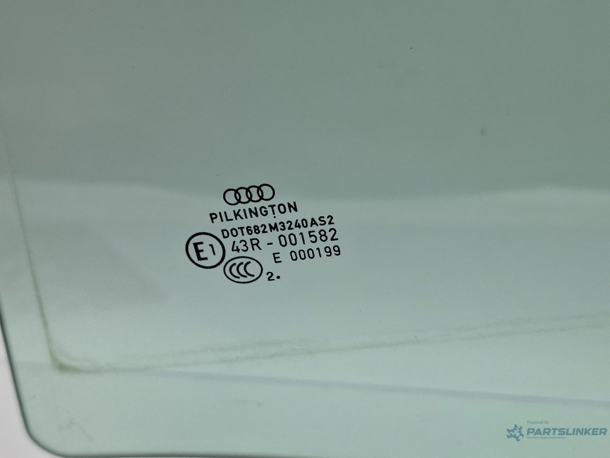 Geam usa stanga spate AUDI A4 IV 8K2, B8 2007 - 2015 TDI CAGB, CJCB, CSUB  8K5 845 205 E