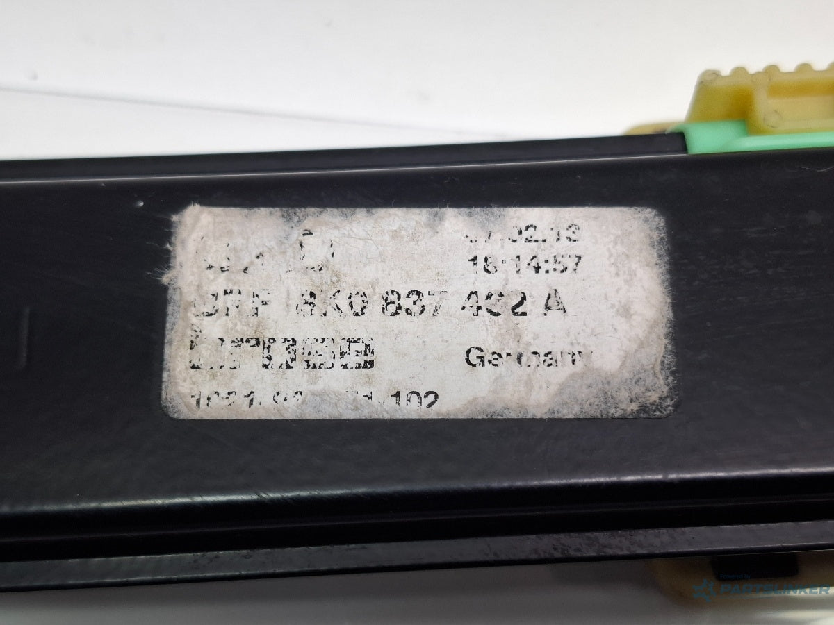 Macara geam dreapta fata AUDI A4 IV 8K2, B8 2007 - 2015 TDI CAGB, CJCB, CSUB 8K0837462A