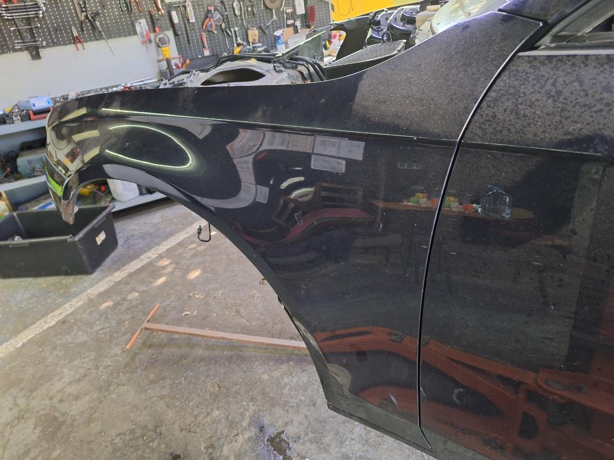 Aripa stanga fata AUDI A4 IV 8K2, B8 Facelift 2011 - 2015  , albastru LX5R