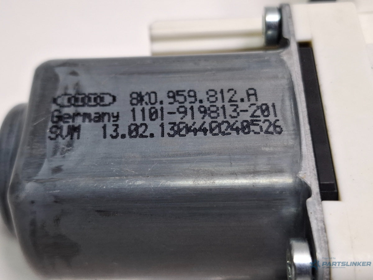 Motoras macara dreapta spate AUDI A4 IV 8K2, B8 2007 - 2015 TDI CAGB, CJCB, CSUB 8K0959812A