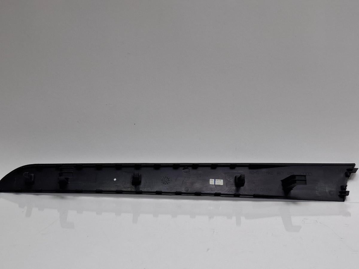 Ornament trim usa stanga fata AUDI A4 IV 8K2, B8 2007 - 2015 TDI CAGB, CJCB, CSUB 8K0867409