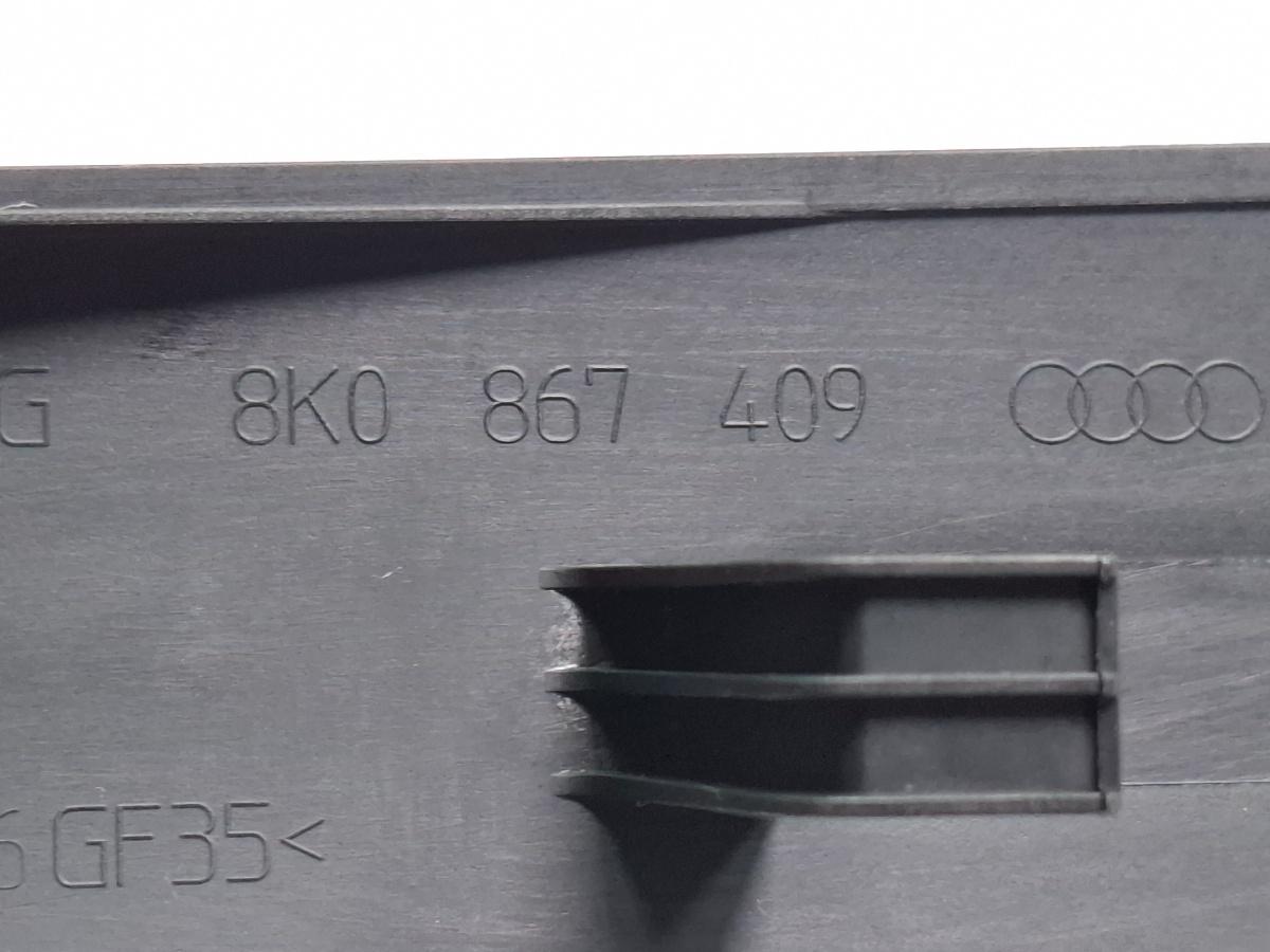 Ornament trim usa stanga fata AUDI A4 IV 8K2, B8 2007 - 2015 TDI CAGB, CJCB, CSUB 8K0867409