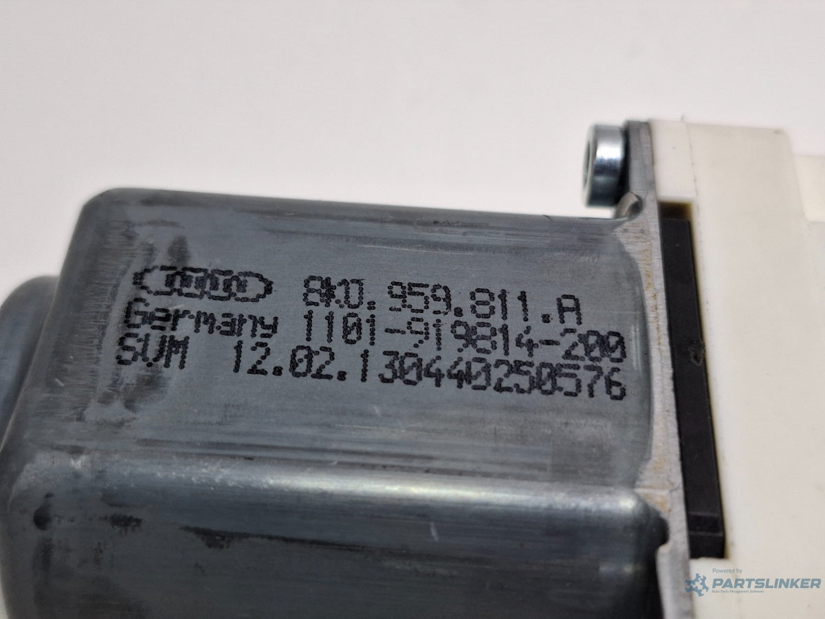 Motoraa macara geam stanga spate AUDI A4 IV 8K2, B8 2007 - 2015 TDI CAGB, CJCB, CSUB 8K0959811A