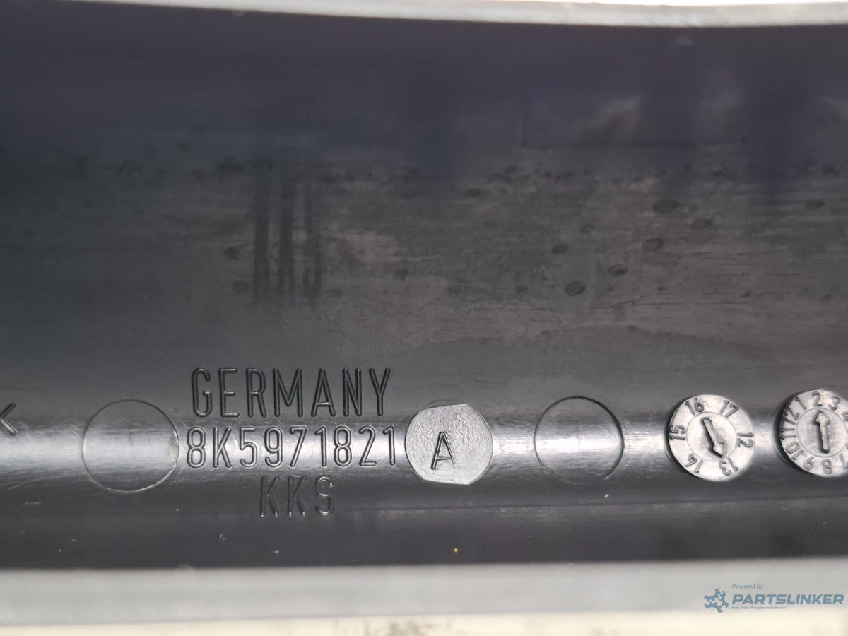 Ornament balama capota portbagaj stanga spate AUDI A4 IV 8K2, B8 2007 - 2015 TDI CAGB, CJCB, CSUB 8K5971821A