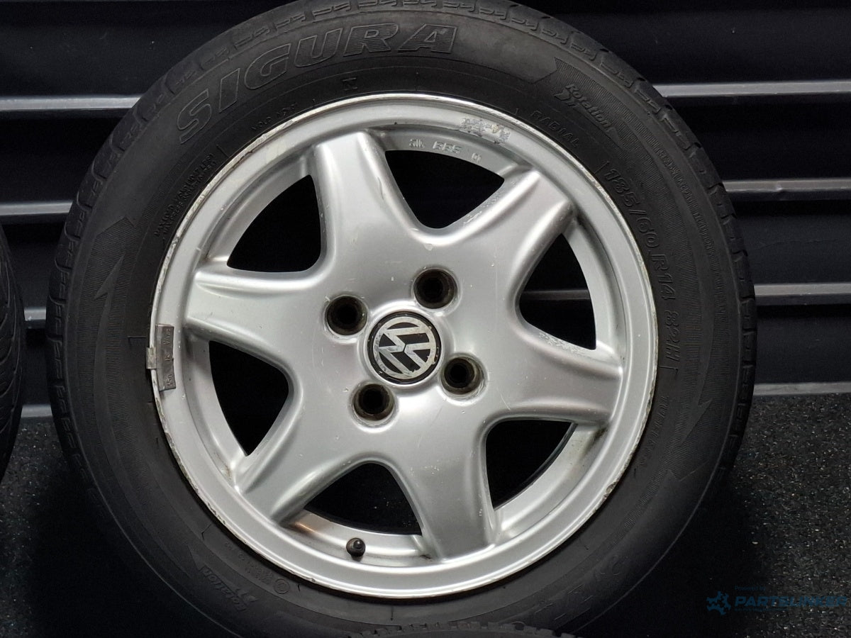 Jante din aliaj R14 4X100 VOLKSWAGEN POLO 6N2 1999 - 2001  6Jx14H2 ET38 6K0601025M