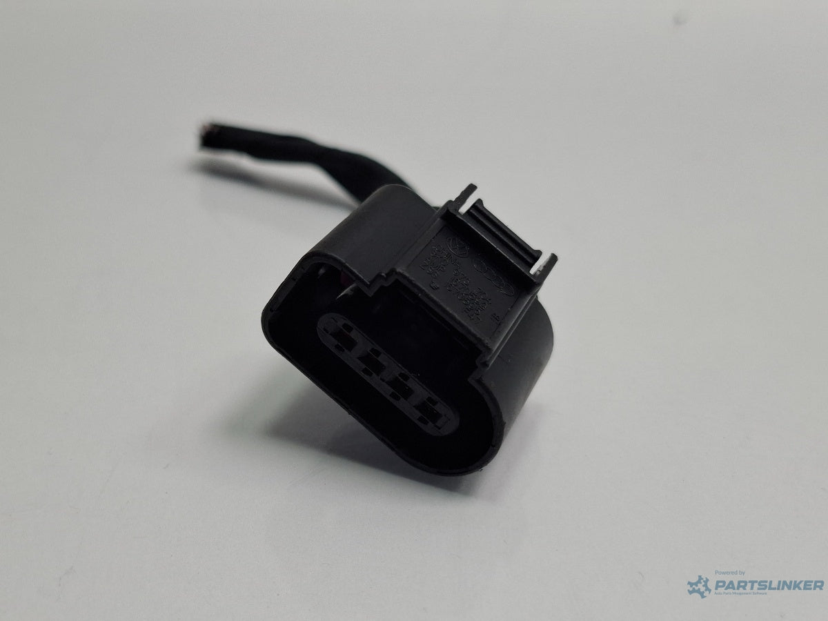 Mufa conector 4 pini dreapta fata AUDI A4 IV 8K2, B8 2007 - 2015 TDI CAGB, CJCB, CSUB 8K0973704