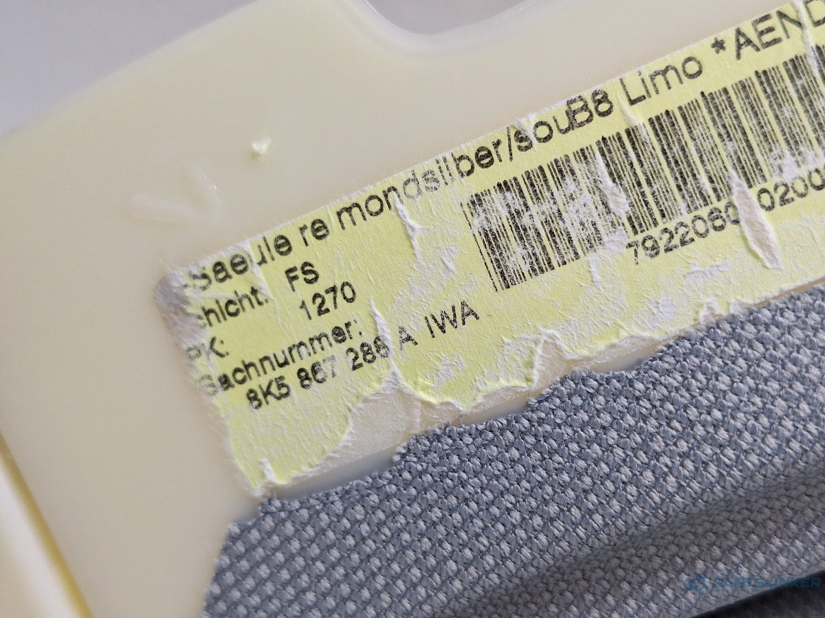 Ornament stalp superior dreapta spate AUDI A4 IV 8K2, B8 2007 - 2015 TDI CAGB, CJCB, CSUB 8K5867288A