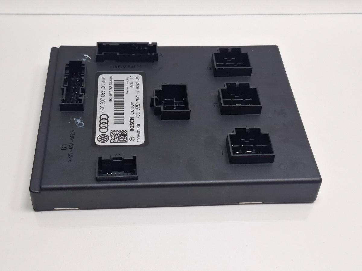 Modul confort AUDI A4 IV 8K2, B8 2007 - 2015 TDI CAGB, CJCB, CSUB BOSCH 03016001 8K0907063DC