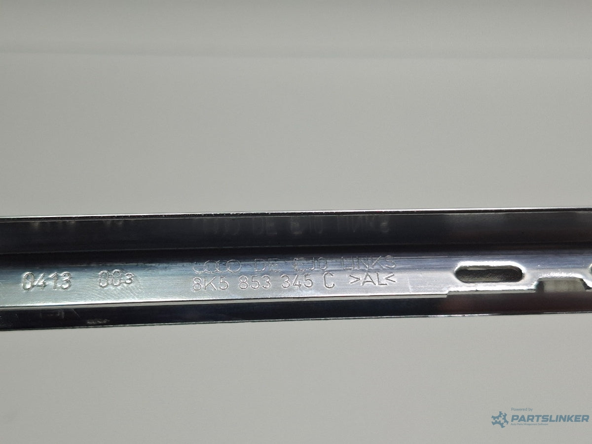 Ornament crom geam fix stanga spate AUDI A4 IV 8K2, B8 2007 - 2015 TDI CAGB, CJCB, CSUB 8K5853345C