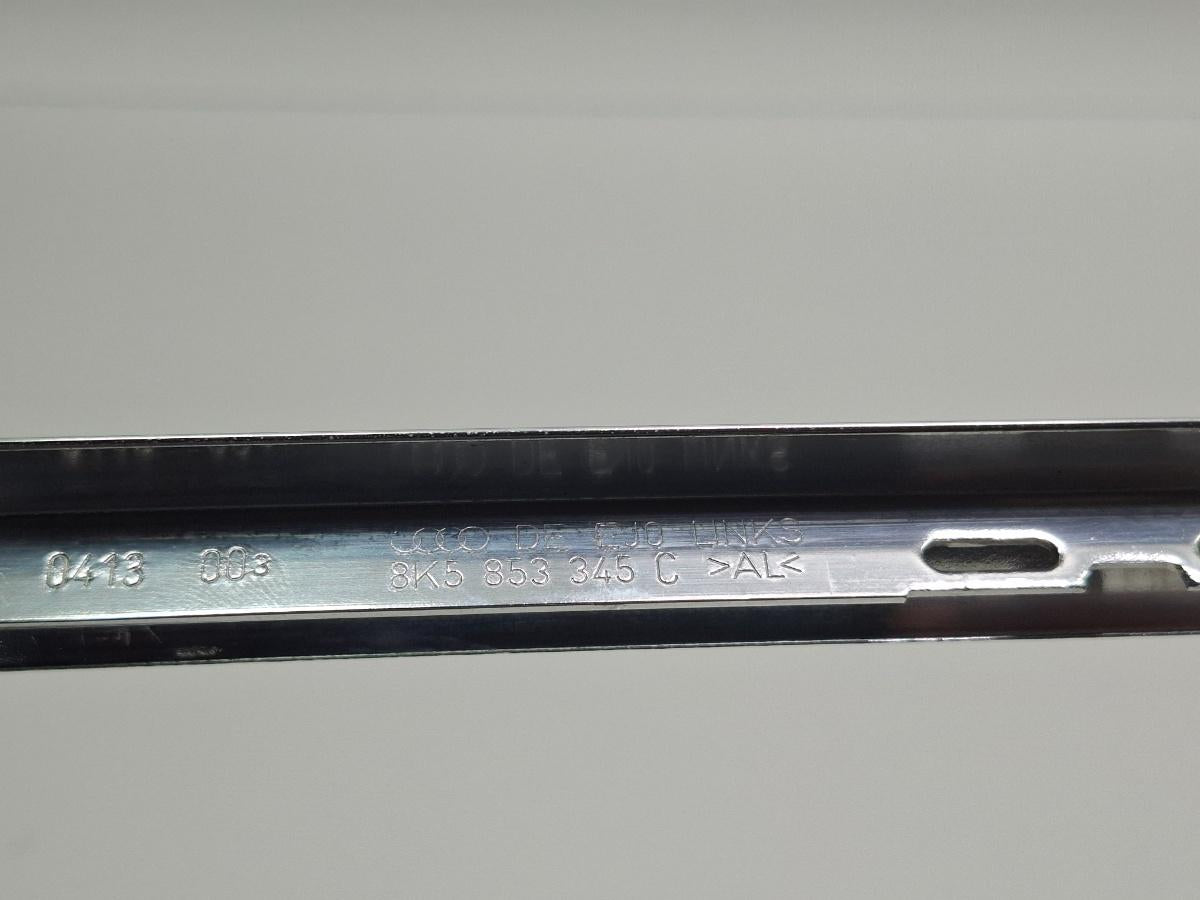 Ornament crom geam fix stanga spate AUDI A4 IV 8K2, B8 2007 - 2015 TDI CAGB, CJCB, CSUB 8K5853345C