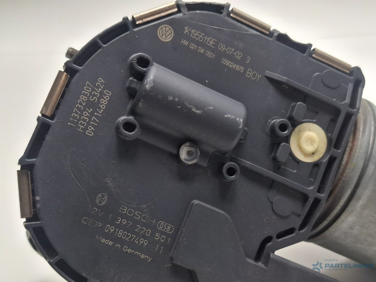 Motoras stergatoare fata VOLKSWAGEN GOLF VI 5K1 2008 - 2013 TDI CBDC, CLCA BOSCH  1397220501 1K1955119E