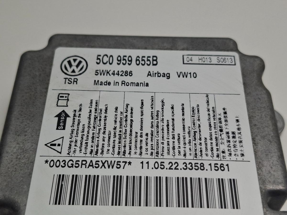 Calculator airbag VOLKSWAGEN GOLF VI 5K1_ 2011 TDi BlueMotion CAYC 77KW|105HP 2011