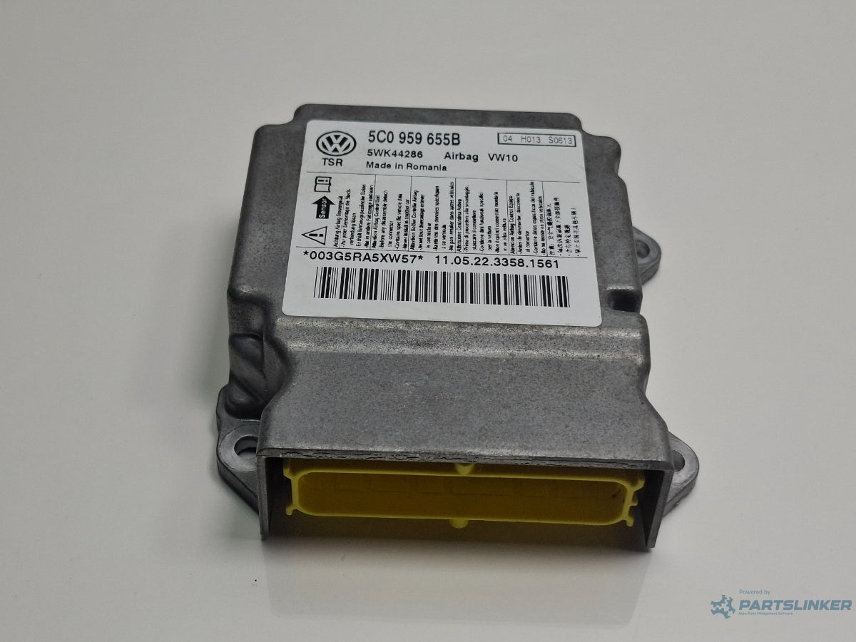 Calculator airbag VOLKSWAGEN GOLF VI 5K1_ 2008 - 2012 TDi BlueMotion CAYC 5WK44286 5C0959655B