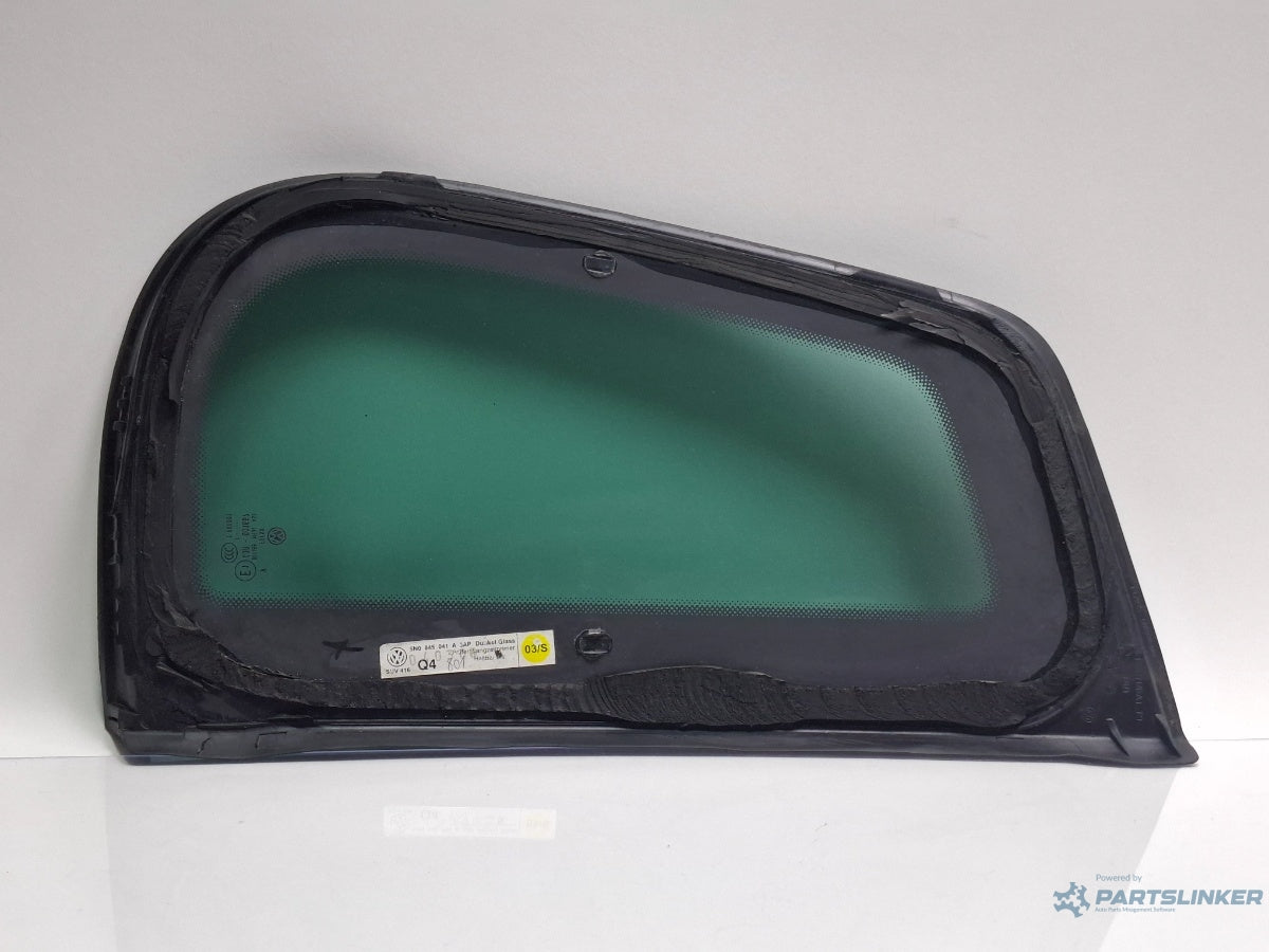 Geam lateral privacy stanga spate VOLKSWAGEN TIGUAN 5N_ 2007 - >2.0 TDI 4motion CBAB, CFFB, CLJA 5N0845041A