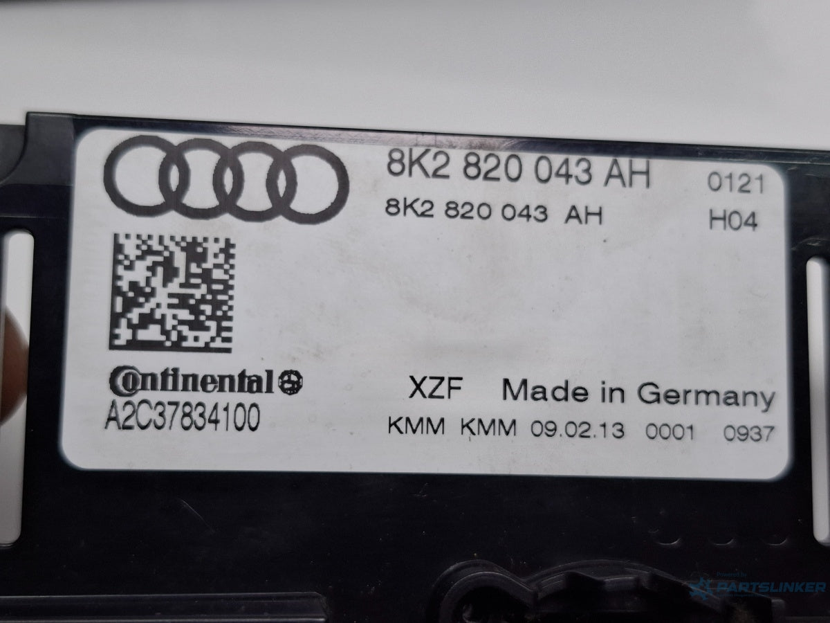 Placa panou clima AUDI A4 IV 8K2, B8 2007 - 2015 Continental A2C37834100 8K2820043AH