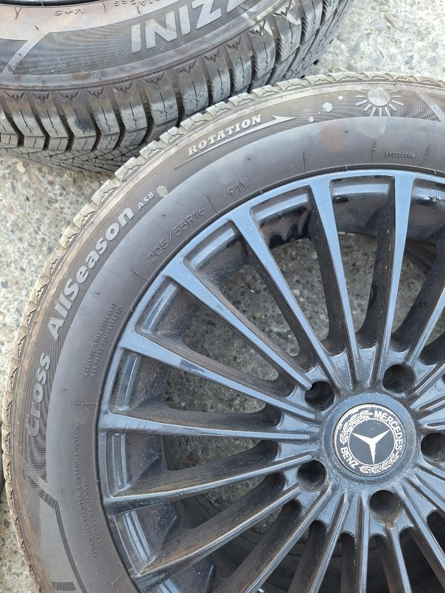 Jante din aliaj 5x112 cu anvelope Mazzini cross allseason 205/55 R16 VOLKSWAGEN CADDY 2010 - 2020