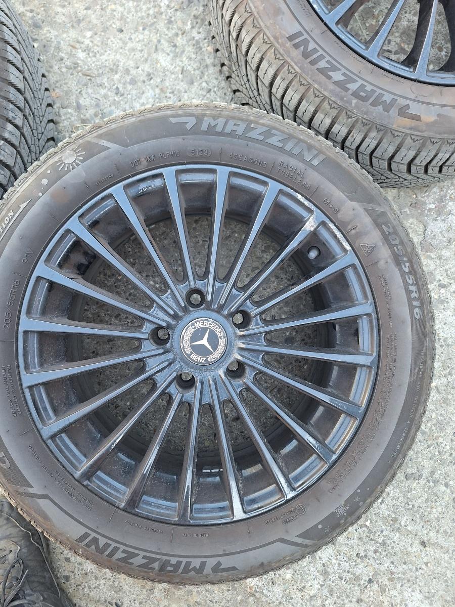 Jante din aliaj 5x112 cu anvelope Mazzini cross allseason 205/55 R16 VOLKSWAGEN CADDY 2010 - 2020
