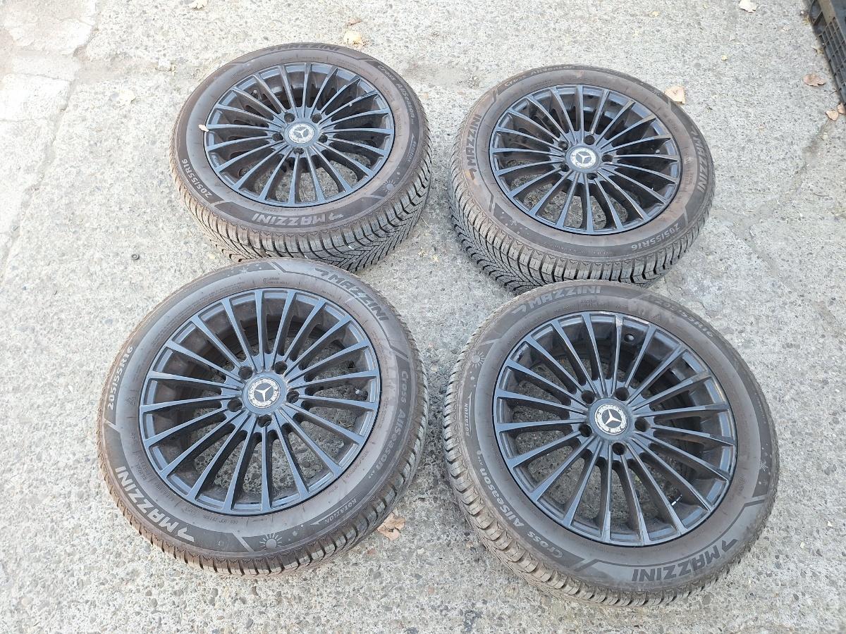Jante din aliaj 5x112 cu anvelope Mazzini cross allseason 205/55 R16 VOLKSWAGEN CADDY 2010 - 2020