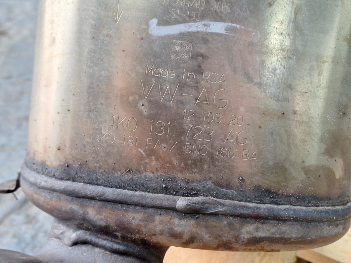 Filtru particule catalizator/FAP/DPF VOLKSWAGEN JETTA IV 162, 163, AV3, AV2 2012 1.6 TDI CAYC 77KW|105HP 2012