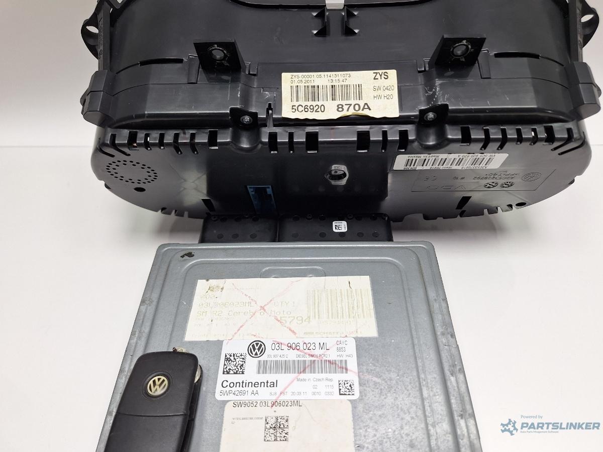 Kit pornire VOLKSWAGEN JETTA IV 162, 163, AV3, AV2 2012 1.6 TDI CAYC 77KW|105HP 2012