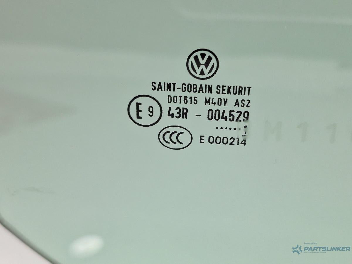 Geam usa dreapta fata VOLKSWAGEN JETTA IV 162, 163, AV3, AV2 2012 1.6 TDI CAYC 77KW|105HP 2012