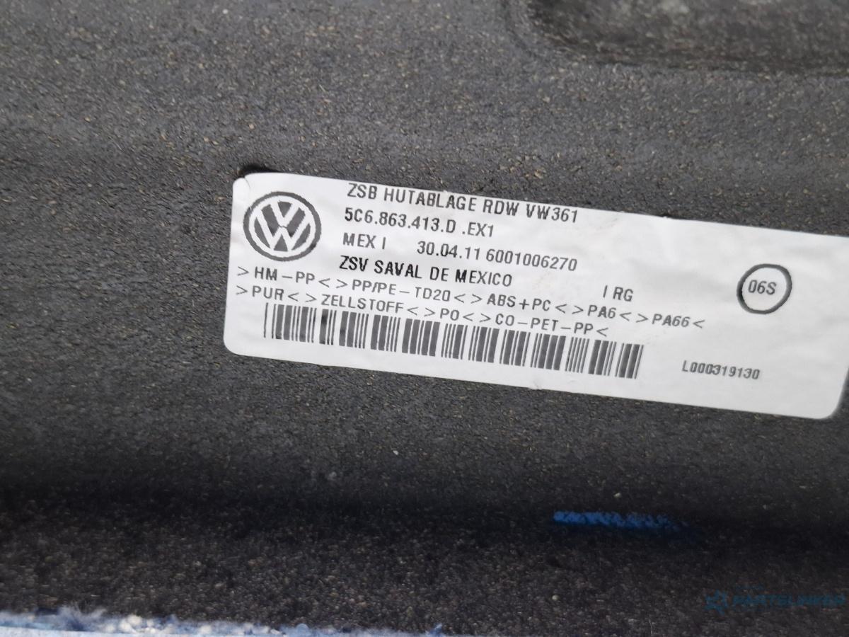 Polita portbagaj VOLKSWAGEN JETTA IV 162, 163, AV3, AV2 2009 - > 1.6 TDI CAYC 5C6863413D